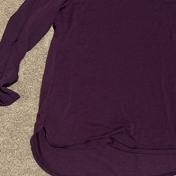 Calvin Klein Purple Long Sleeve Top - Picture 2 of 6